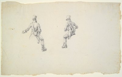 Study of an Austrian Hussar by Wilhelm von Kobell
