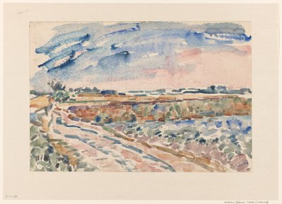 Road Through Landscape by Wilhelmus Johannes Steenhoff