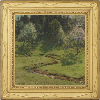 Blossom Time by Willard Leroy Metcalf