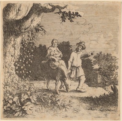 The Flight into Egypt by Willem Basse