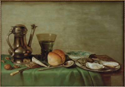 Breakfast Still Life by Willem Claesz. Heda