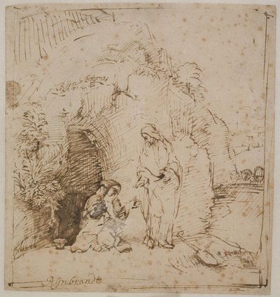 Noli me tangere by Willem Drost