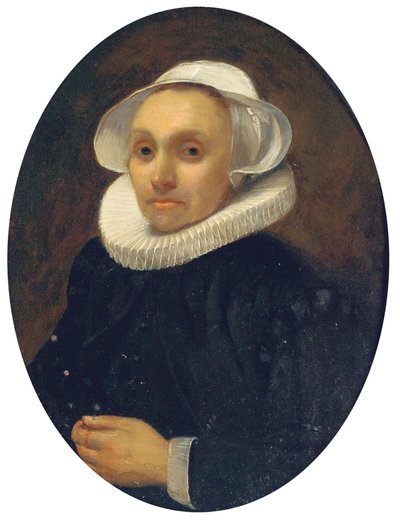 Portrait of a lady by Willem Drost