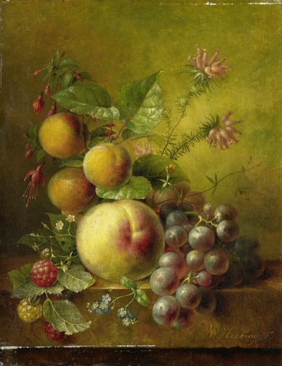 Still Life with Fruit by Willem Hekking (I)