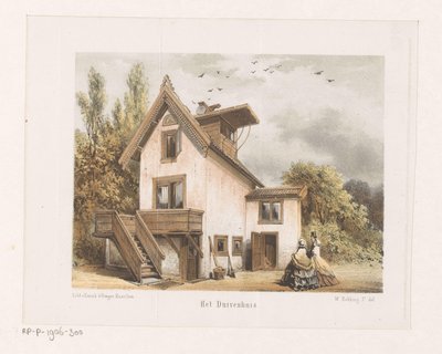 Dovecote in Artis by Willem Hekking jr.