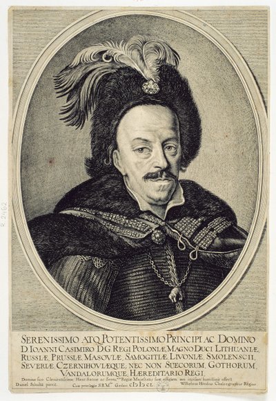 John Kazimir Vasa (1609-72) by Willem Hondius