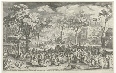 Village Fair, ca. 1610 by Willem Isaacsz. van Swanenburg