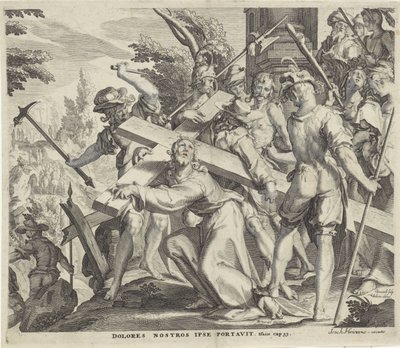 Carrying of the Cross by Willem Isaacsz. van Swanenburg