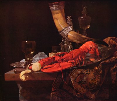 Still Life with Drinking-Horn by Willem Kalf