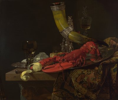 Still Life with Drinking Horn by Willem Kalf