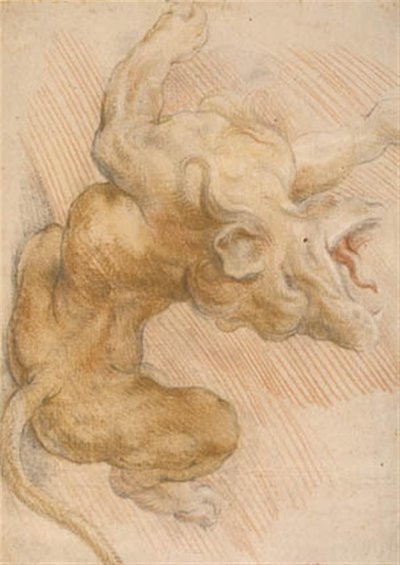 Samson Breaking the Lion