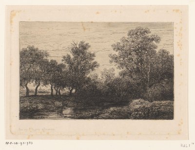 Creek by Willem Roelofs (I)