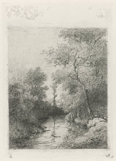 Creek by Willem Roelofs (I)