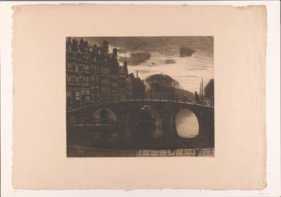 Brouwersgracht, Amsterdam by Willem Arnoldus Witsen