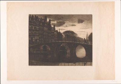Brouwersgracht, Amsterdam by Willem Arnoldus Witsen