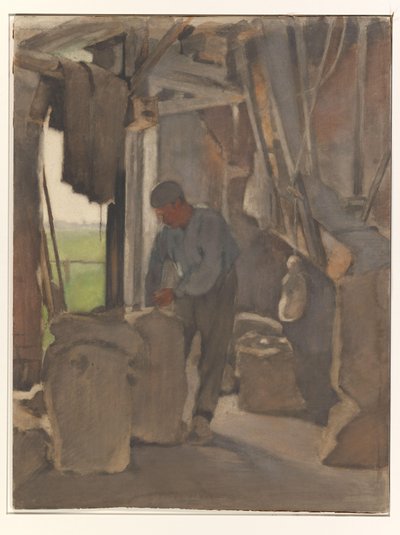 The Miller, Filling Sacks by Willem Arnoldus Witsen