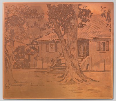 House of the Arab, Buitenzorg by Willem Arnoldus Witsen