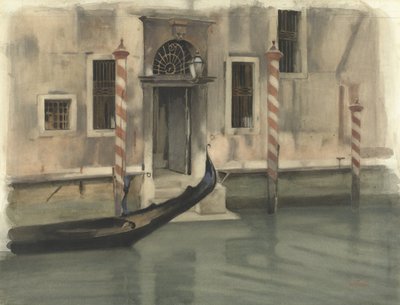 Canal in Venice by Willem Arnoldus Witsen