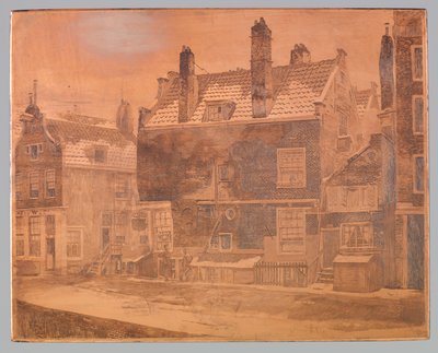 Krom Boomssloot by Willem Arnoldus Witsen