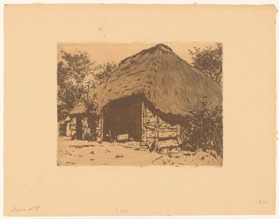 Open Barn in Brabant by Willem Arnoldus Witsen