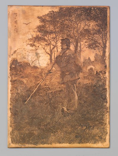 Shepherd Leaning on His Staff by Willem Arnoldus Witsen
