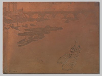 Ships on the Thames by Willem Arnoldus Witsen