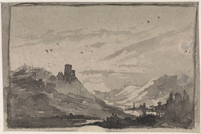 Mountain Landscape by Willem de Famars Testas