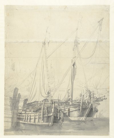 Two Ferryboats by Willem van de Velde (I)