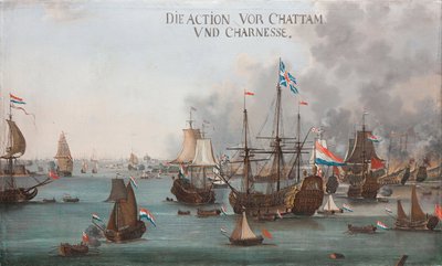 The Battle of Chatham by Willem van der Stoop
