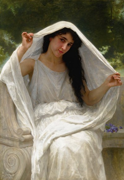 The Veil by William Adolphe Bouguereau
