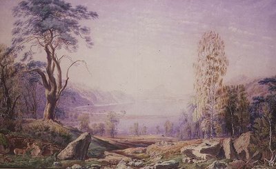 Loch Garry, Invernesshire, Autumn 1856 by Joseph Mallord William Turner