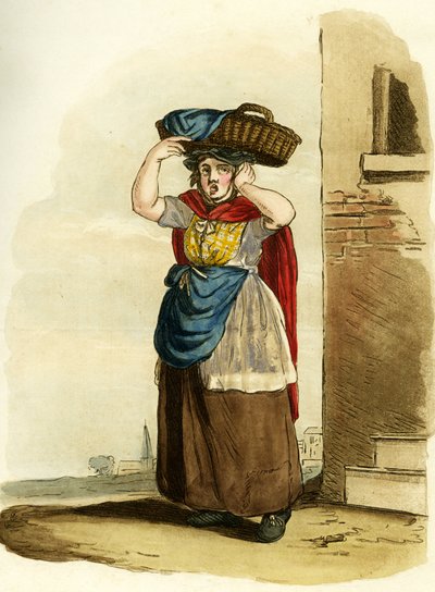 Fish Saleswoman, England by William (after) Alexander