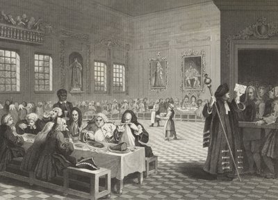 Goodchild in Guildhall by William (after) Hogarth