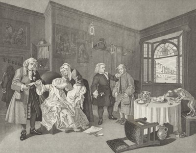 Marriage a la Mode by William (after) Hogarth