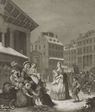 Morning - London streets by William (after) Hogarth