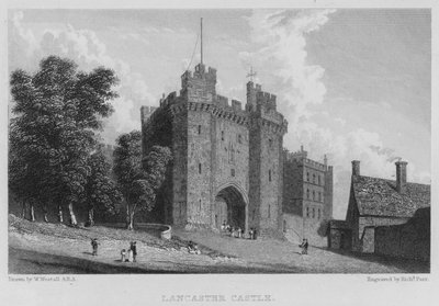 Lancaster Castle by William (after) Westall