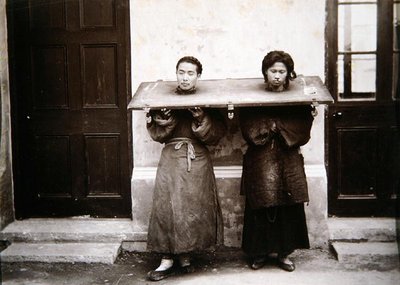 Chinese convicts, c.1880 by William (attr. to) Saunders