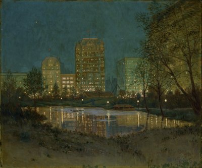 Central Park and the Plaza by William A. Coffin
