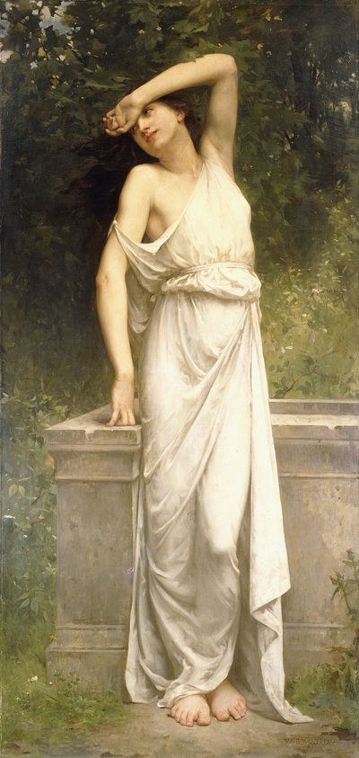 A Classical Beauty by a Well by William Adolphe Bouguereau
