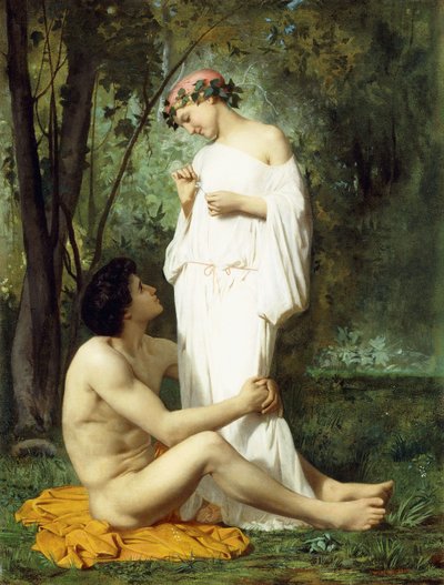 Idyll by William Adolphe Bouguereau