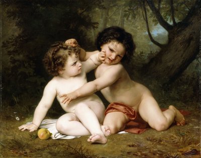 The Fight by William Adolphe Bouguereau