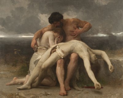 The First Duel, 1888 by William Adolphe Bouguereau
