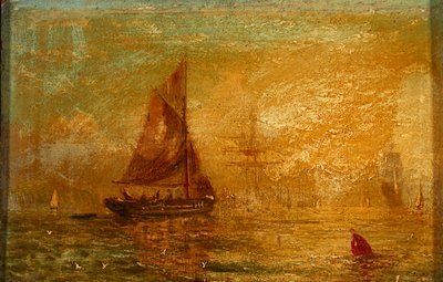 Rowing Out by William Adolphus Knell