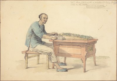 A Chinese Peasant Selling Betel by William Alexander