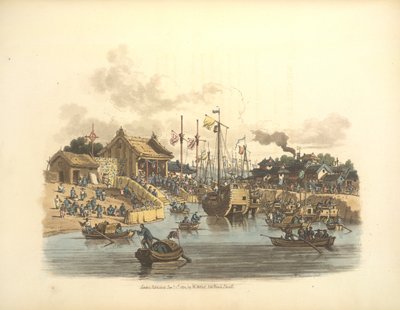Chinese sailing vessels by William Alexander