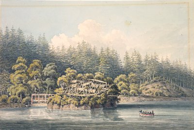 Deserted Indian Village, Georgia by William Alexander