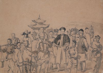 Group of Chinese by William Alexander