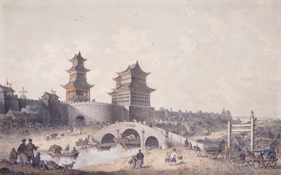Pringze Men, the Western Gate of Peking by William Alexander