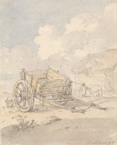 Study of a Farm Cart by William Alexander