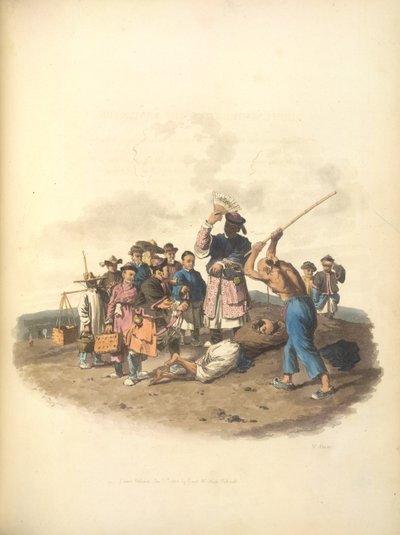 The Punishment of the Bastinado by William Alexander